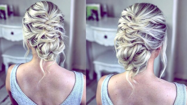 A french braid can be a good holiday hairstyle