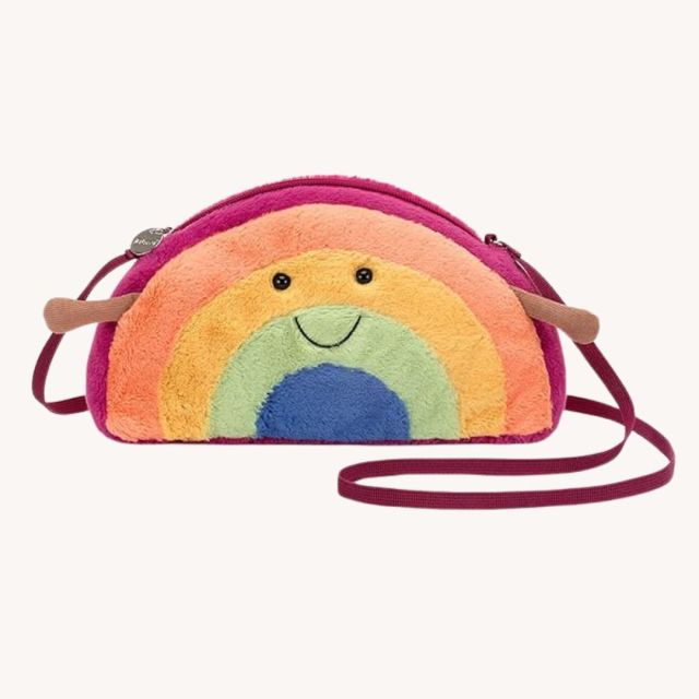 rainbow shaped purse for kids