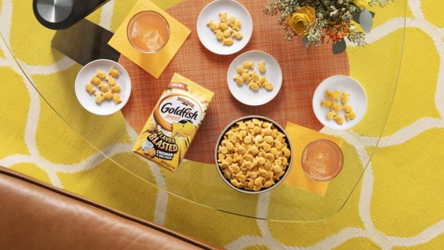 Goldfish Releases New Flavor Blasted Cheddar & Sour Cream Variety