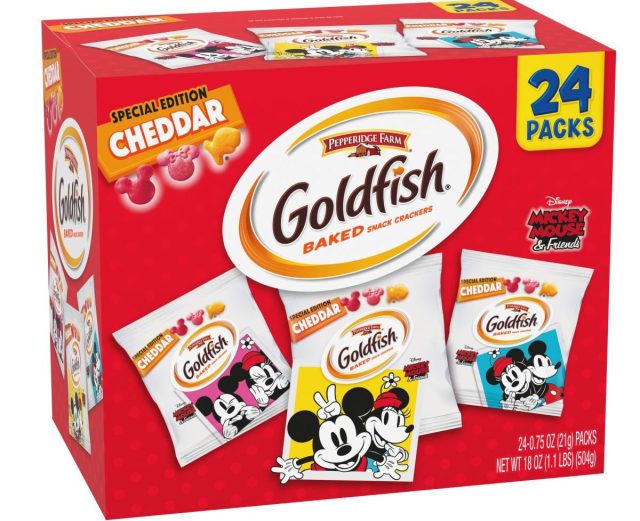 Who Needs Chocolate When You Have This NEW Disney + Goldfish Treat?