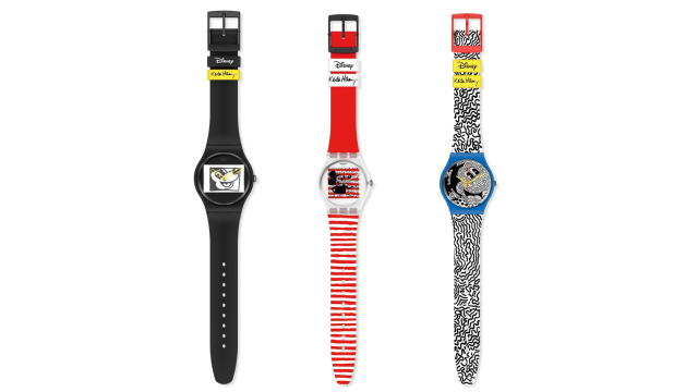 Mickey Mouse & Keith Haring Team Up for Magical Swatch Collab