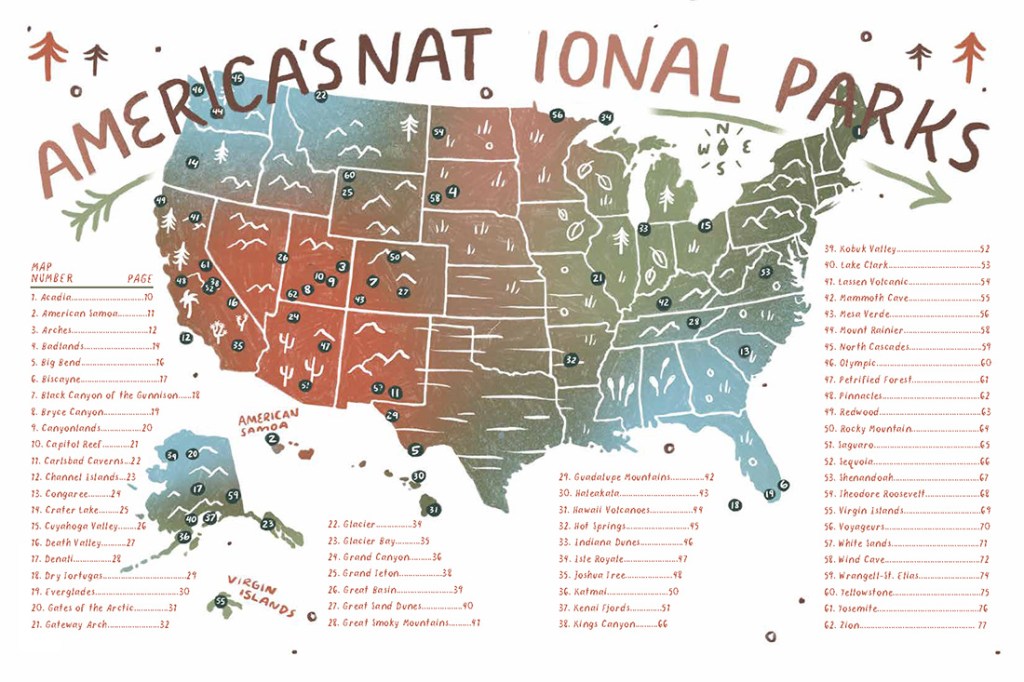 National Parks Maps