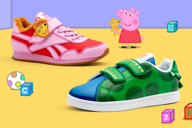 The New Peppa Pig x Reebok Collection Is Filled with Footwear Fun