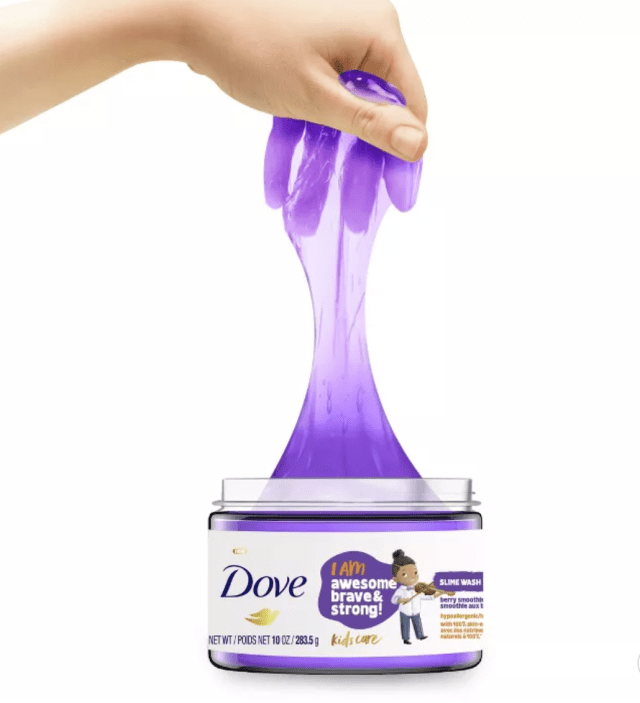 Dove Just Dropped Bath Slime & Our Kids Can’t Get Enough