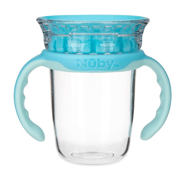 OXO Tot Transitions 9 oz. Teal Straw Cup (2-Pack)