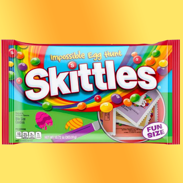 Up Your Easter Egg Hunt with Skittles New Camouflaged Packs