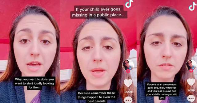 Mom’s Viral TikTok about What to Do if a Child Goes Missing Is a Must Watch