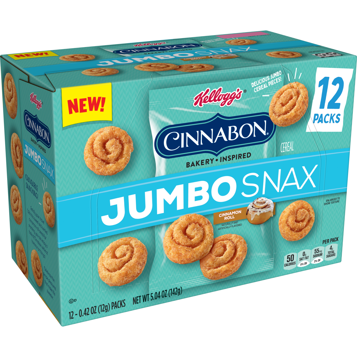 Kellogg's Cinnabon Cereal Is Now a JumboSized Handheld Snack Tinybeans
