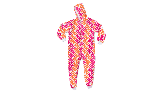 The Famous Dunkin Onesie Is Back in Stock & It’s Just for Adults