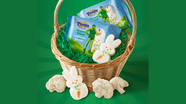 Green Giant’s Cauliflower-Flavored PEEPS Are Here for Your Easter Basket
