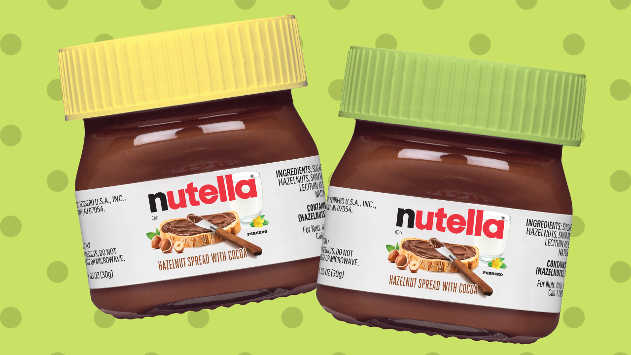 These Adorable Mini Nutella Jars Fit in Your Hand & Are a Must for