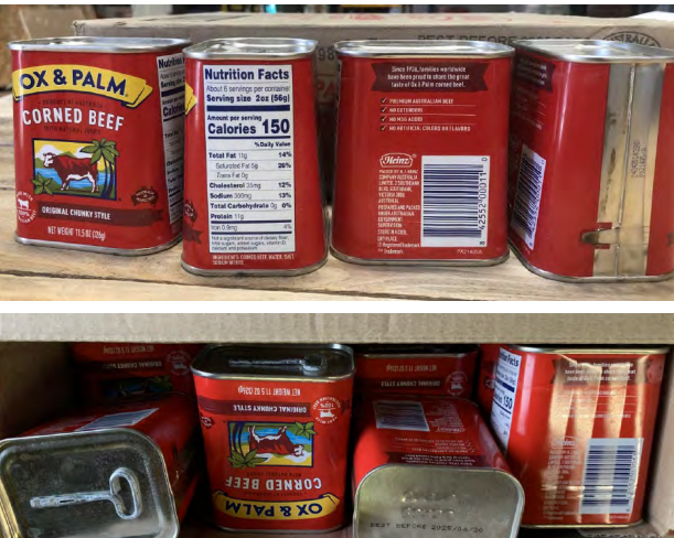 Recall Alert: Ready-to-Eat Corned Beef Recalled Due to Inspection Concerns