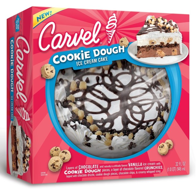 Carvel’s New Ice Cream Cake Is Packed with Cookie Dough Deliciousness