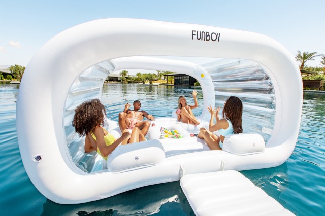 Float On! FUNBOY’s Enormous Cabana Pool Float Is Back