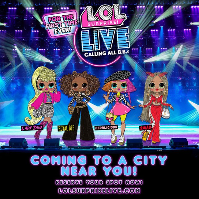 Surprise! Your Fave L.O.L. Dolls Are Going on Tour in the Spring