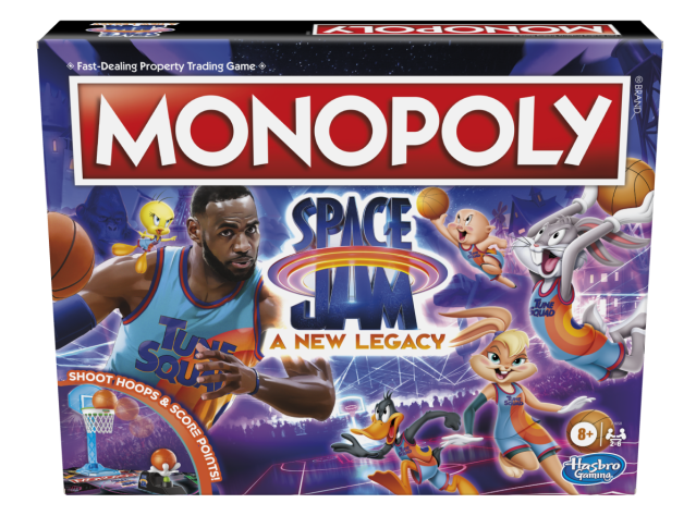 Get Ready for “Space Jam: A New Legacy” with New Monopoly & Connect 4 Editions