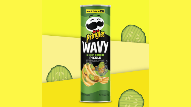 New Deep Fried Pickle Pringles Are the Fair Food You’ve Been Missing