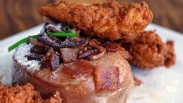 Fried Chicken and Donut Brunch at The Great Maple Best in San Diego