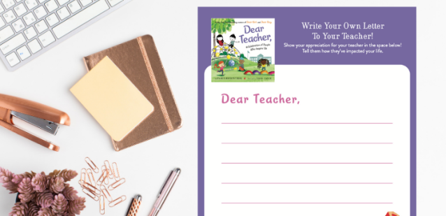6 Thoughtful Printables to Say Thank You to Your Teacher