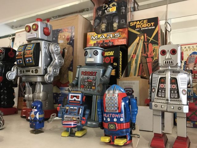 classic toy retro robot