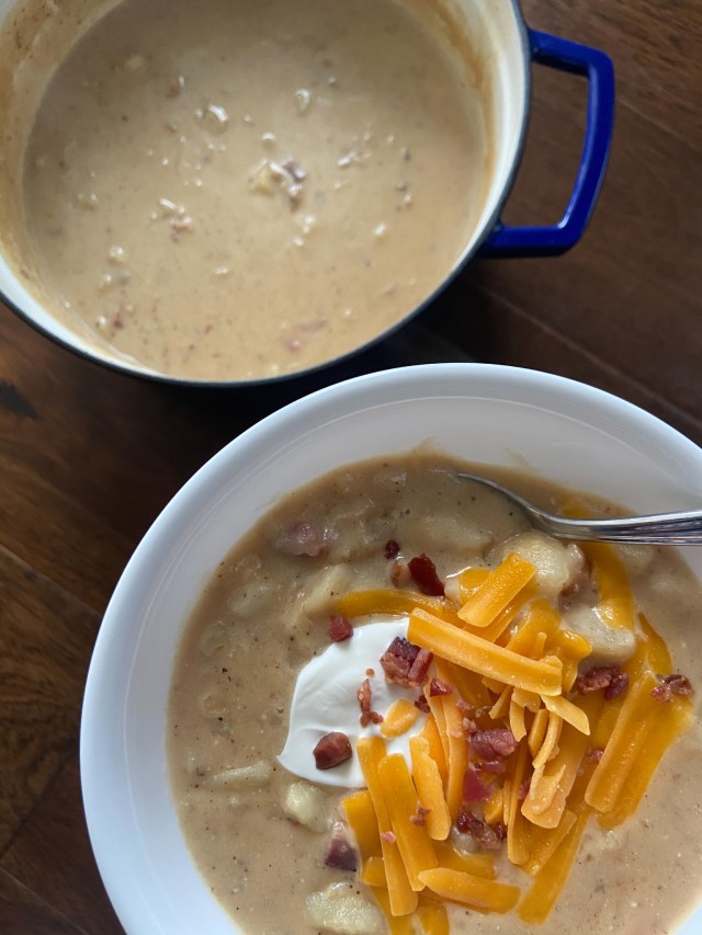 potato soup one-pot dinner recipe