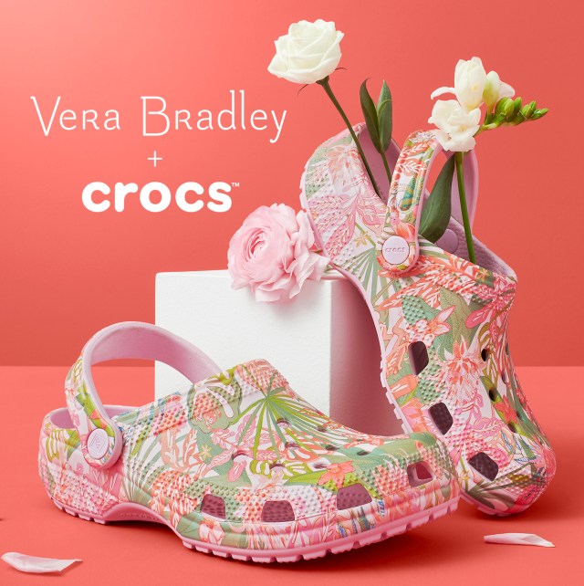 Put Some Spring into Your Step with the Vera Bradley x Crocs Collab