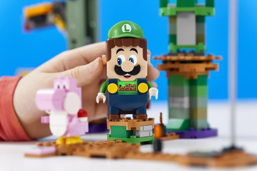 Lego Luigi Lego Mario Building Adventures With Interactive LEGO