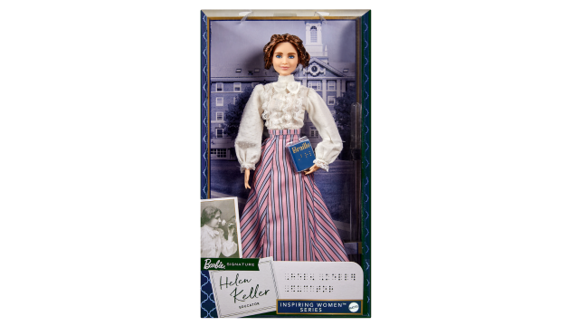 Helen Keller Joins the Class of Barbie Inspiring Women with New Doll
