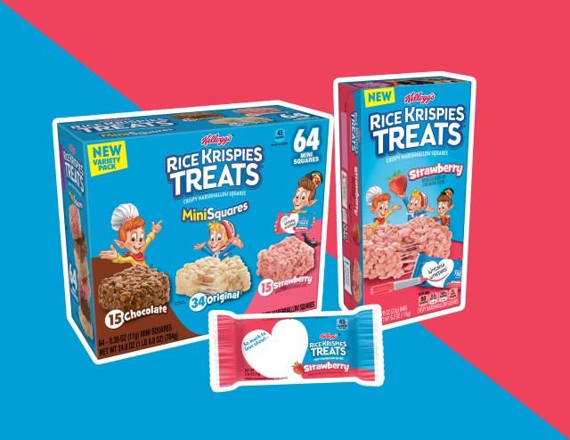 New Rice Krispies Treats Are Neapolitan-Themed Deliciousness