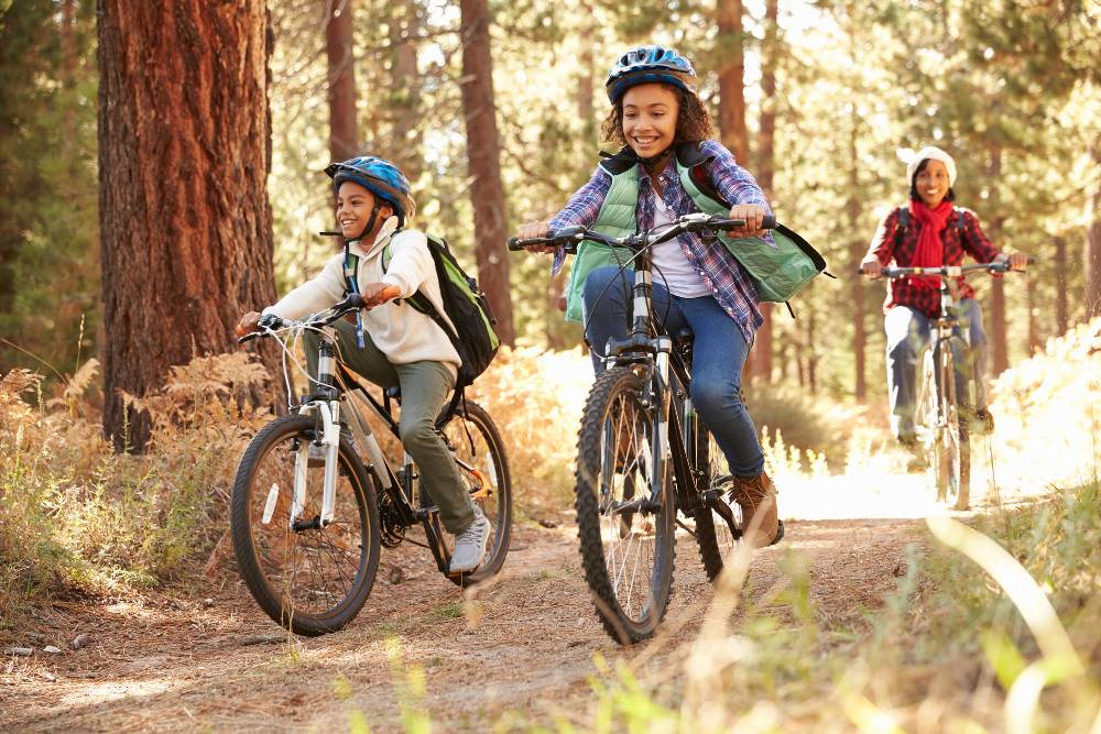 bike trails for family near me