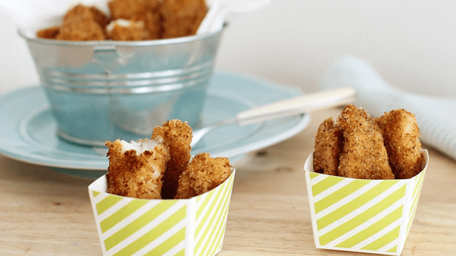 homemade fish sticks are a good high-protein food for picky eaters