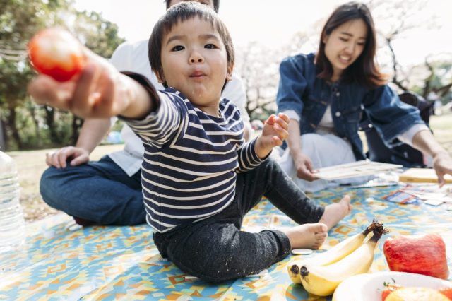family having a picnic is one of the sweetest outdoor adventures to have