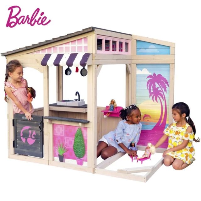 barbie themed kids playhouse