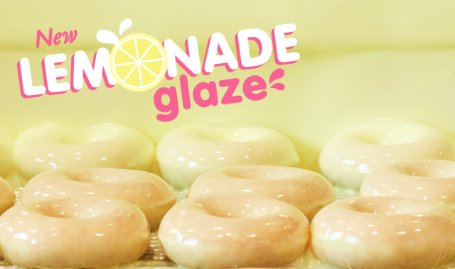 Sweet, Sour & Super Limited: Krispy Kreme Launches Lemonade Glazed Donuts