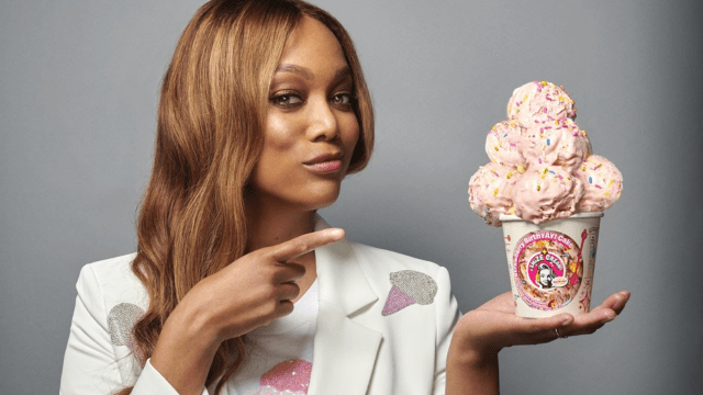Smile With Your Eyes For Tyra Bank’s New Ice Cream
