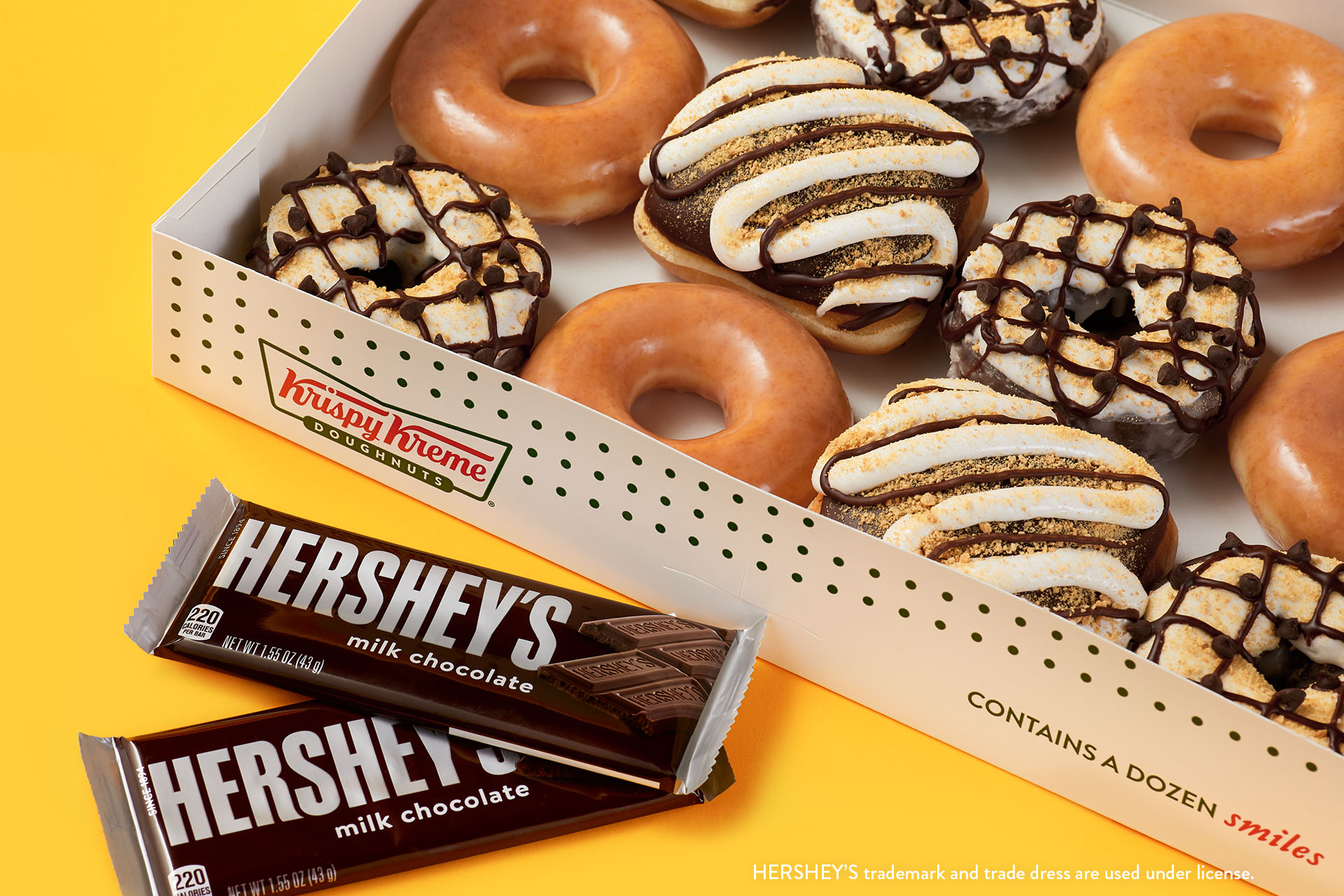 Krispy Kreme Is Giving Us S'more Summer with New Hershey's Donuts