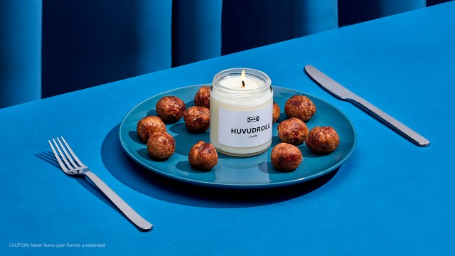 IKEA Is Celebrating an Anniversary with a Meatball Candle & We Are Officially Intrigued