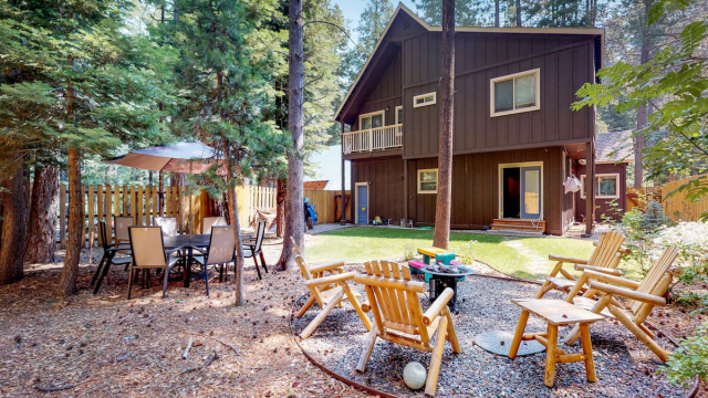 We found airbnbs in mountain towns like Lake Tahoe