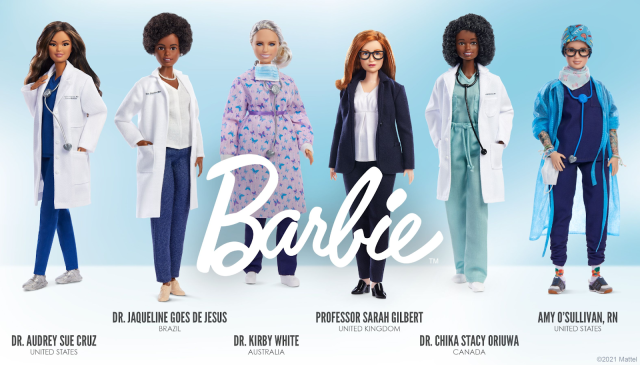 Barbie Honors Healthcare Heroes with 6 New Dolls & Gives Back Throughout August