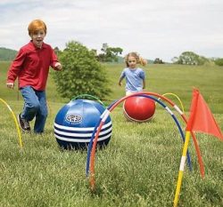 jumbo lawn games giant kick croquet