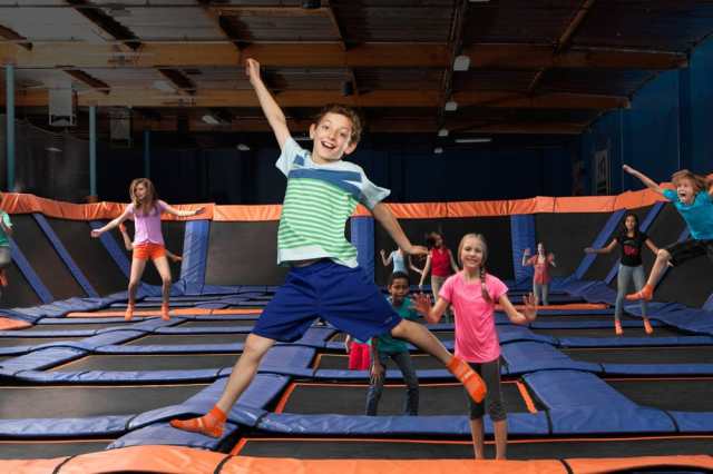 indoor playspace, trampoline park, indoor playground
