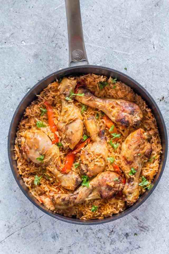 A chicken dish that is an excellent recipe for African cuisine.
