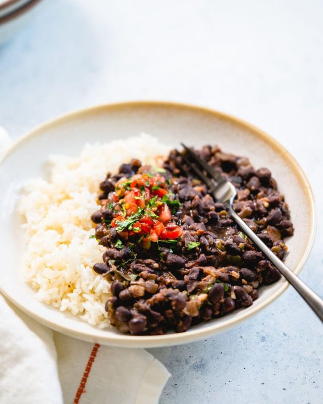 Black beans are part of this classic Cuban food recipe.