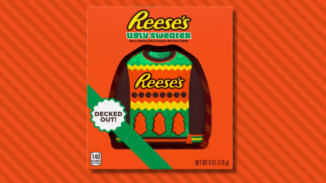 Hershey’s Is Dropping Holiday Chocolates & There’s an Ugly Christmas Sweater