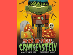 Trick or Treat Crankenstein is a Halloween book