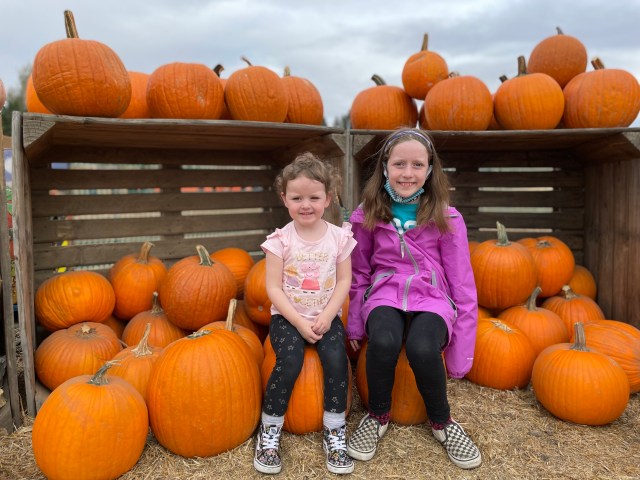 Wenatchee vacation family pumpkin patch