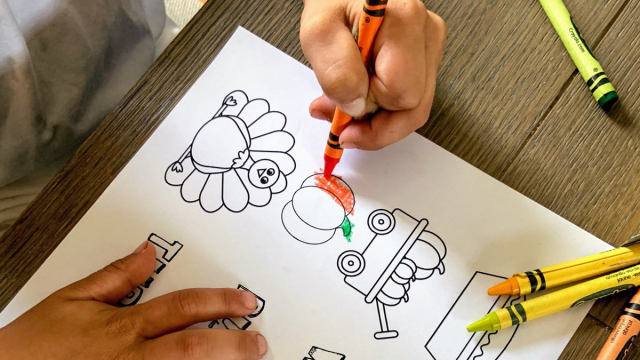 A fun thanksgiving activity sheet perfect for kids