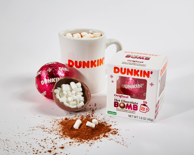 These New Chocolate Treats from Dunkin’ Are Totally the Bomb