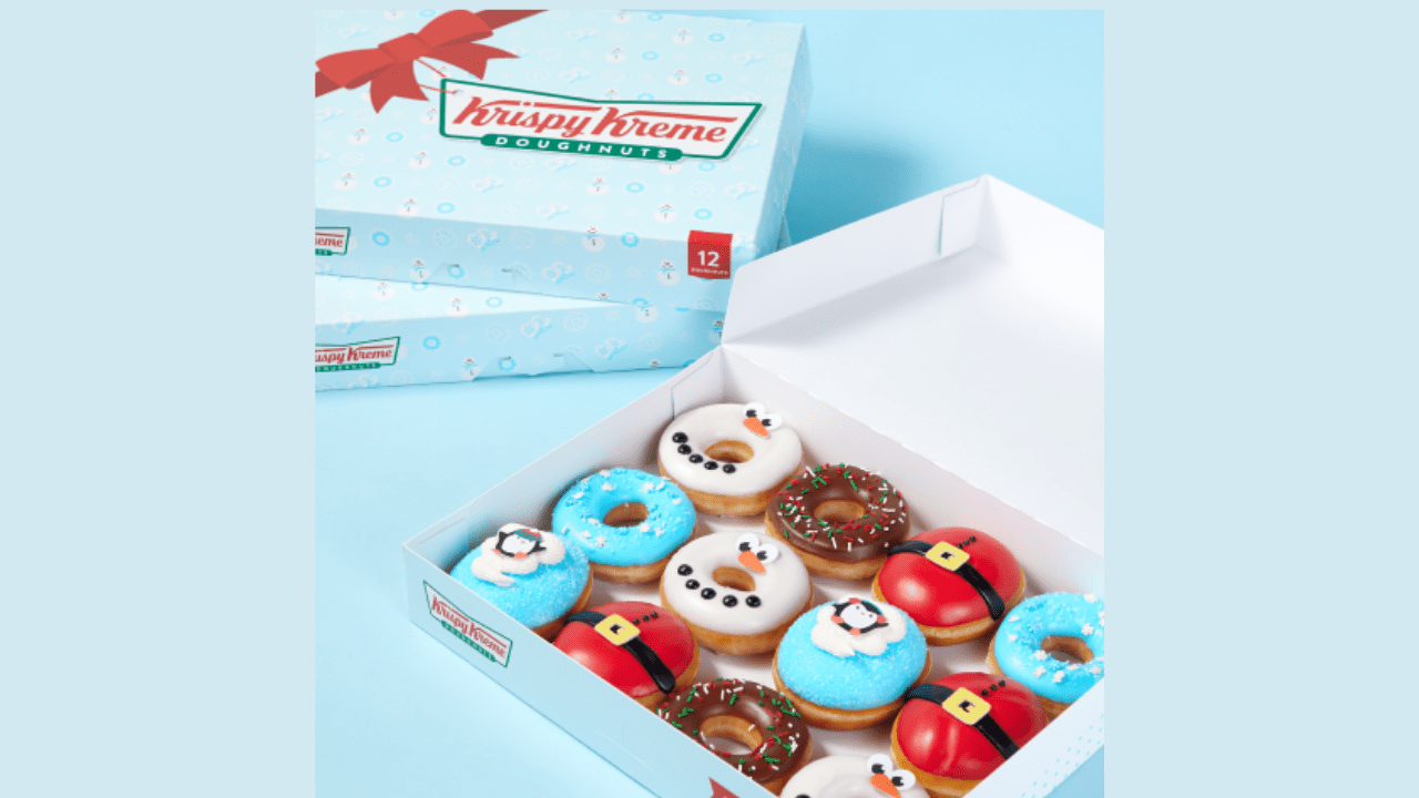 Krispy Kreme Wants to Let It Snow with New Holiday Donuts Tinybeans