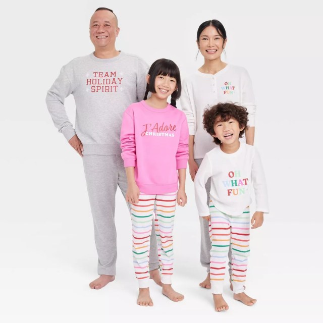 Target holiday pajamas
